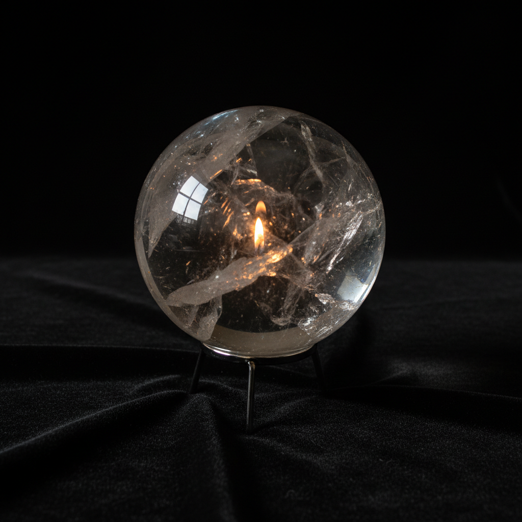 Clear Quartz Sphere