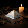 Pastel Calcite Pyramid